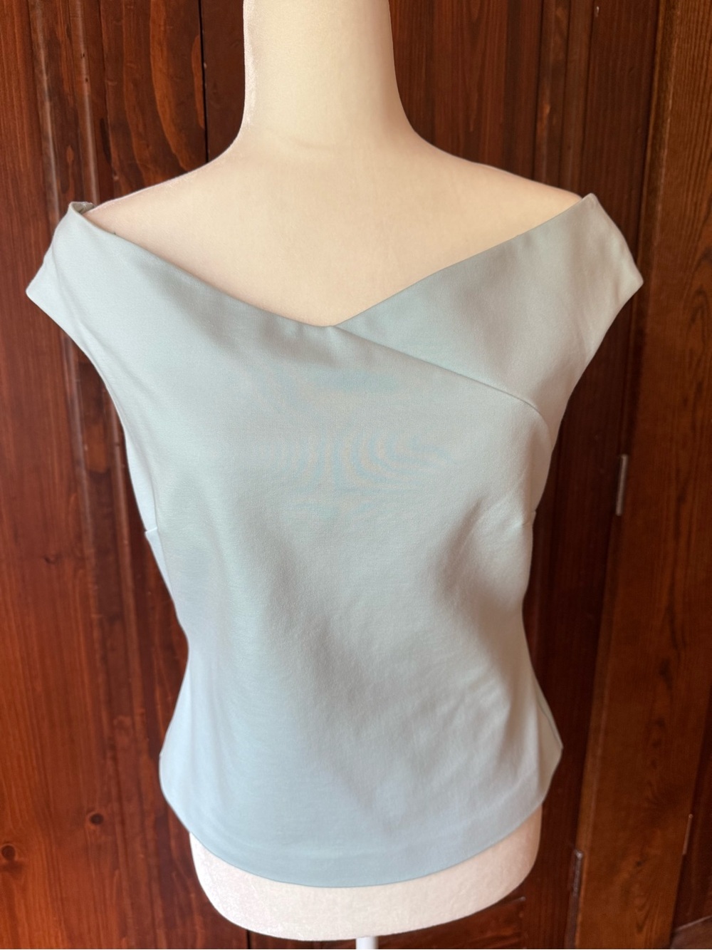 Ted Baker Light Blue Off-Shoulder Top - Size 3